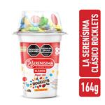 Yogur Con Rocklets La Serenísima Clásico 164gr