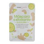 Mascara Exfoliante Para Pies Simple Beauty 40g
