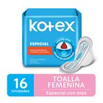 Toalla Higiénica KOTEX Especial X16