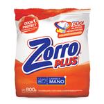 Jabón En Polvo Lavado A Mano Plus Zorro 800g
