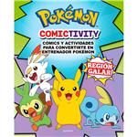 Libro Pokemon Comictivity Región Galar
