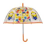 Paraguas  Minions Niño/A Transparente C/Amarillo/Rojo