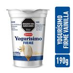 Yogur Firme Vainilla YOGURISIMO 190gr