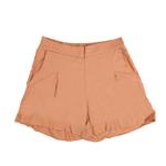 Short  Dama Liso Color Sienna  Talle S