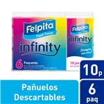 Pañuelos Descartables Infinity Felpita 6u.