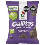 Galletitas Dulces De Arroz Sabor Chocolate Gallo Snack 100g
