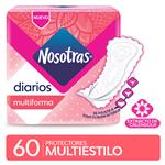 Protectores Diarios Multiestilo Nosotras 60u