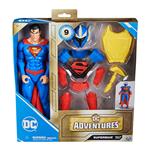 Figura Dc Adventures Superman Con Armadura 30 Cm