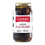 Aceitunas Negras A La Italiana Castell 340g