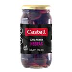 Aceitunas Negras Premium Castell 340g