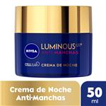 Crema Antimanchas De Noche NIVEA Luminous630 Para Todo Tipo De Piel X 50 Ml