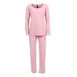 Pijama Dama Print Lunares Rosa Talle Xl