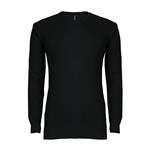 Sweater Hombre Cuello Redondo Manhattan Negro Talle S