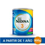 Nidina® 3 Leche Modificada En Polvo X 800gr