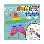 Libro Colorea Pop It! Estrellita 1000 Stickers