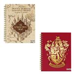 Cuaderno Mooving Espiral 16x21 Tapa Dura 80hj Harry Potter Surtido 1 Unidad