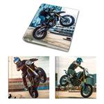 Carpeta Onix 3x40 Moto Stunt Surtido 1 Unidad