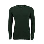 Sweater Hombre Cuello Redondo Manhattan Verde Musgo Talle L