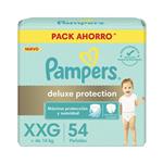 Pañal Deluxe Protection Hipoalergenico Talle: Xxg Pampers 54u