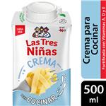 Crema De Leche Clasica Para Cocinar Las Tres Niñas 500ml
