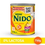 Leche En Polvo 0% Lactosa Nido 750g
