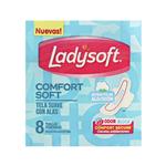 Toallas Femeninas Comfort Soft Ladysoft 8u