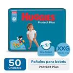 Pañal Protect Plus T: Xxg Huggies 50u
