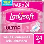 Toallas Femeninas Normal Ultra Sec Ladysoft 24u