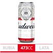 Cerveza Pilsener BUDWEISER   Lata 473 Cc