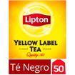 Té Negro LIPTON Yellow Label X50 Unidades