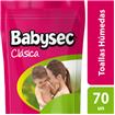 Toallitas Húmedas BABYSEC Clásica Doy Pack X70 Un