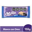 Chocolate Blanco Con Oreo MILKA 155g.