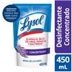 Lysol Desinfectante Concentrado Multi-Superficies Repuesto Lavanda 450ml
