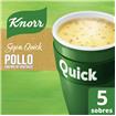 Sopa KNORR Quick Pollo C/Mix De Vegetales 5 Sobres