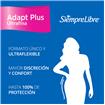 Toallas Femeninas SIEMPRE LIBRE Adapt Plus Ultrafina Con Alas X 32 Un.