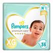 Pañales Pampers Premium Care Xg 36 Un