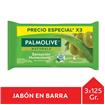 Jabón En Barra PALMOLIVE Naturals Oliva Y Aloe 125g Pack 3 Unid