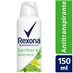 Desodorante Antitraspirante REXONA  Bamboo  Aerosol 90 Gr