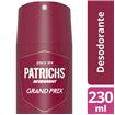 Desodorante Patrichs Grand Prix En Aerosol 230 Ml