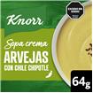 Sopa Crema De Arvejas Con Chile Chipotle KNORR 64gr