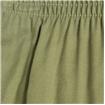 Pantalones Twill Liso Color Verde Talle M