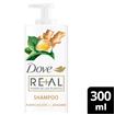 Shampoo DOVE Real Poder De Las Plantas Purificación + Jengibre 300 Ml